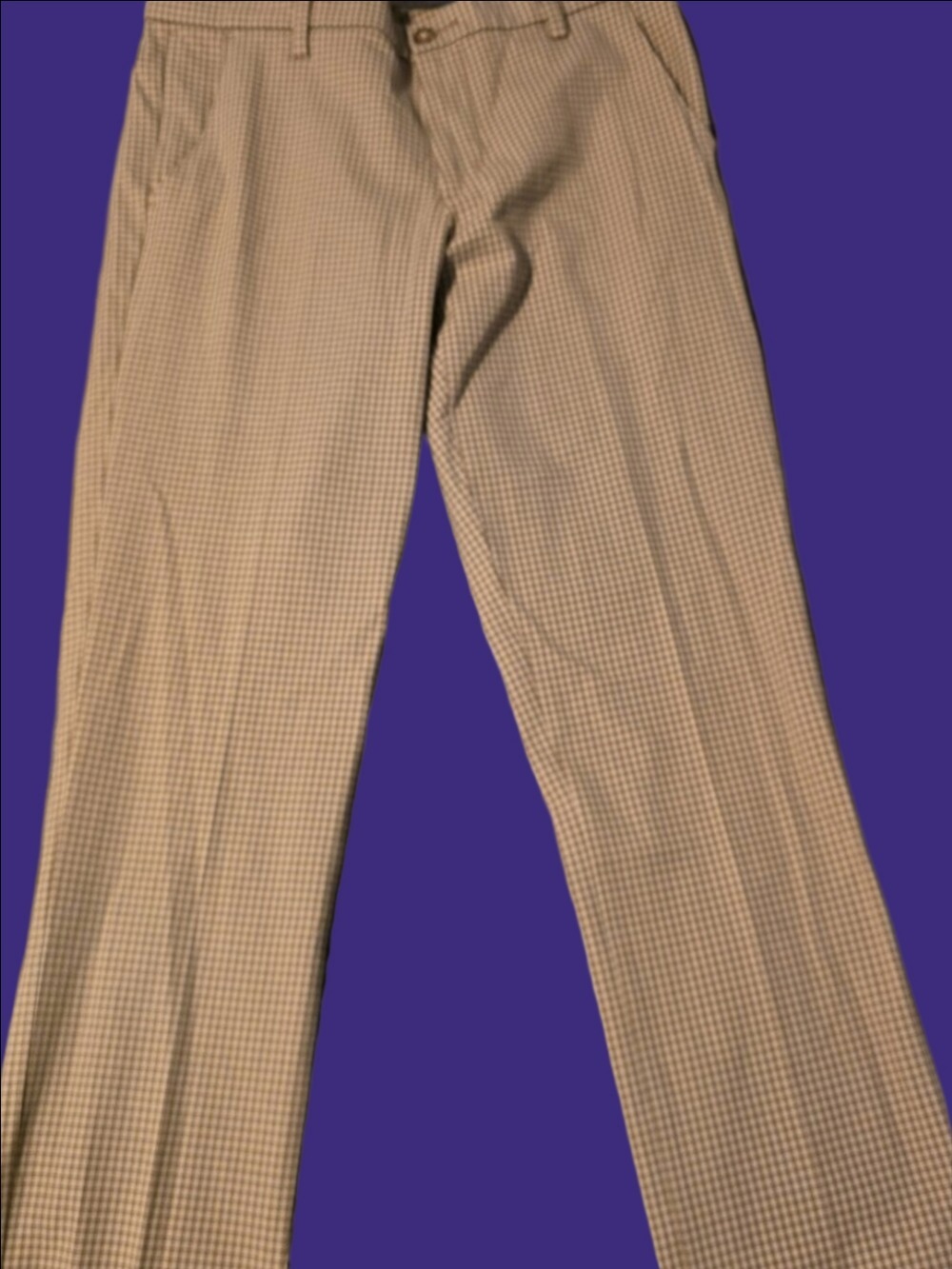 4/$67 Deal! Dockers Beige Micro-Check Chinos
